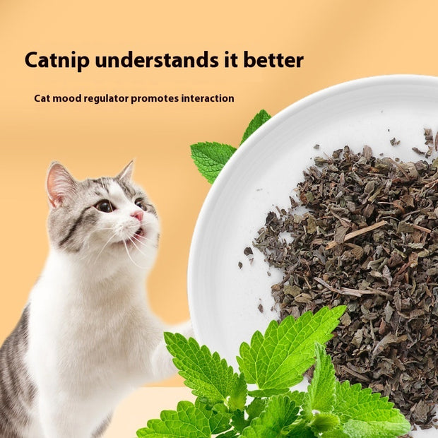 Cat Mint Leaf Powder Pet Cat Snacks