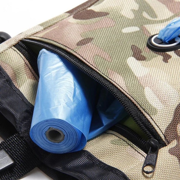 Portable Training Bag Dog Pet Snack Bag Strong Wear Resistance Large Capacity Puppy Snack Reward Waist Bag For Dog Cat