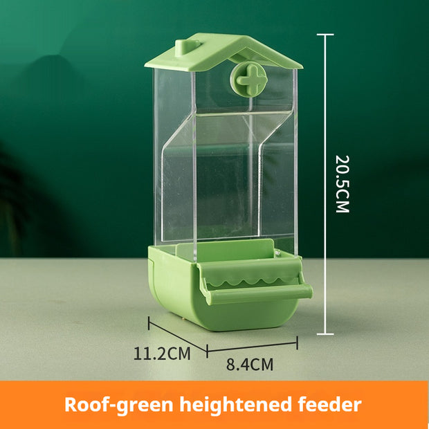 Parrot Automatic Pet Feeder Food Container