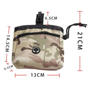 Portable Training Bag Dog Pet Snack Bag Strong Wear Resistance Large Capacity Puppy Snack Reward Waist Bag For Dog Cat