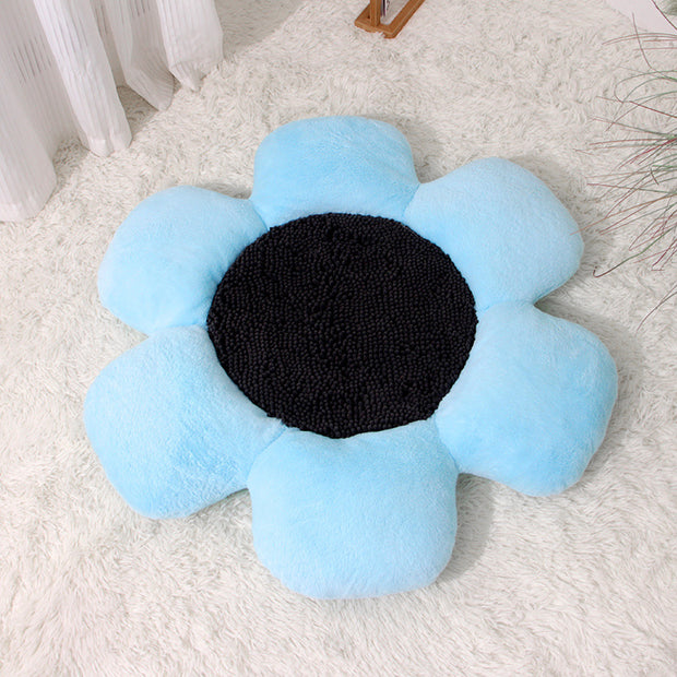 Pet Nest Round Flower Nest Cat Nest Winter Warm Plush Cat Nest All Seasons Kennel