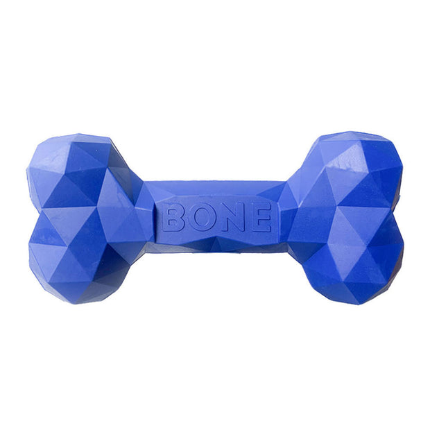 Pet Dog Teeth Grinding Bite Resistant Rubber Bone Toy